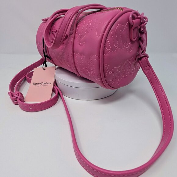 Juicy Couture Rosie Mini Barrel - Juicy Pink 11JCCYVJC-JP - Picture 5 of 8